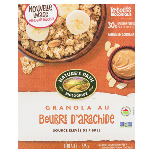 Nature's Path Organic Granola Cereal Peanut Butter 325 g