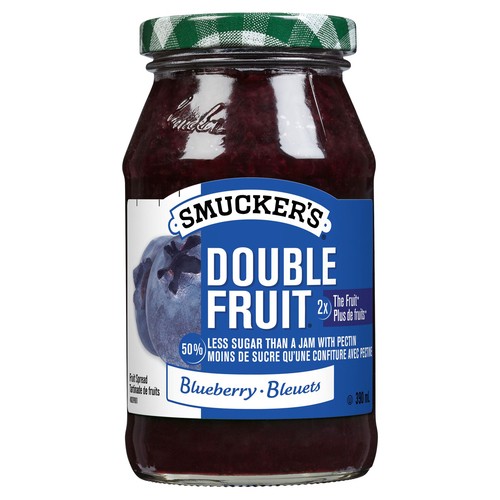 Smucker's Double Fruit Blueberry Jam 390 ml