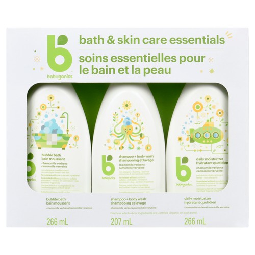 Babyganics Bath and Skin Care Essentials Kit