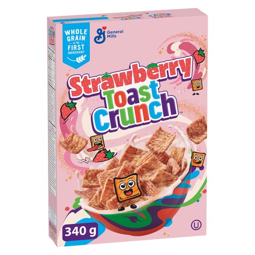 General Mills Cereal Strawberry Toast Crunch 340 g