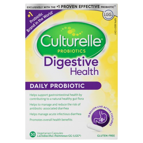 Culturelle Gluten-Free Digestive Capsules 50 EA