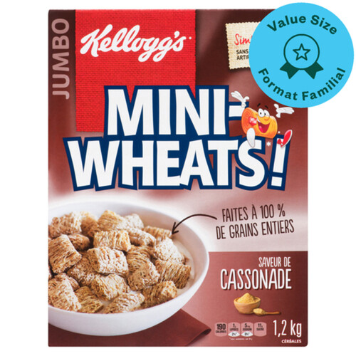 Kellogg's Cereal Mini-Wheats Brown Sugar 1.2 kg