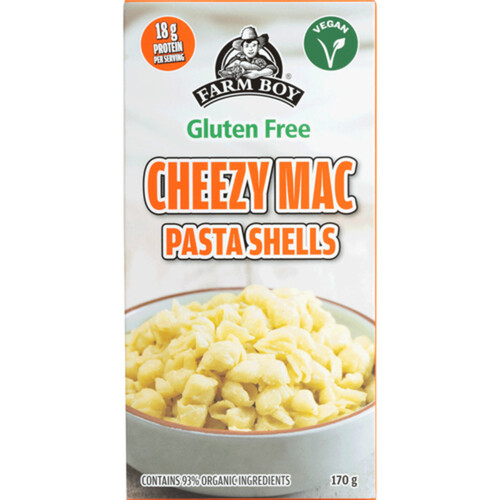 Farm Boy Gluten-Free Pasta Shells Cheezy Mac 170 g