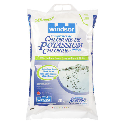 Windsor Potassium Chloride Softener Salt 20 kg