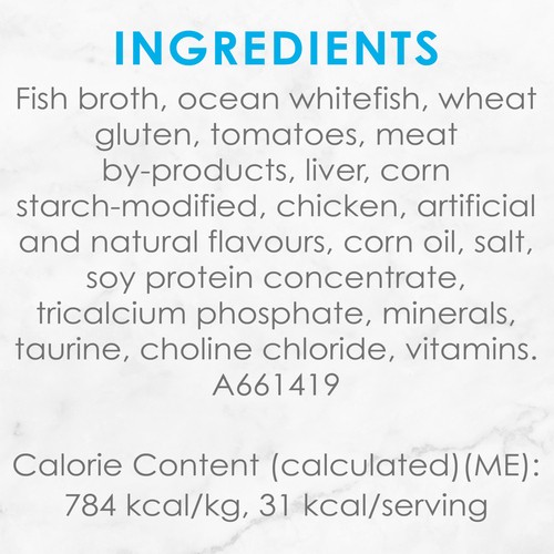 Fancy Feast Petites Wet Cat Food Ocean Whitefish Entre in Gravy 79.4 g
