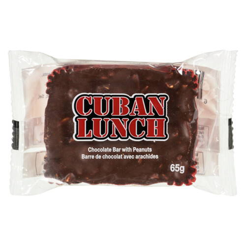 Cuban Lunch Chocolate Bar With Peanut 65 g