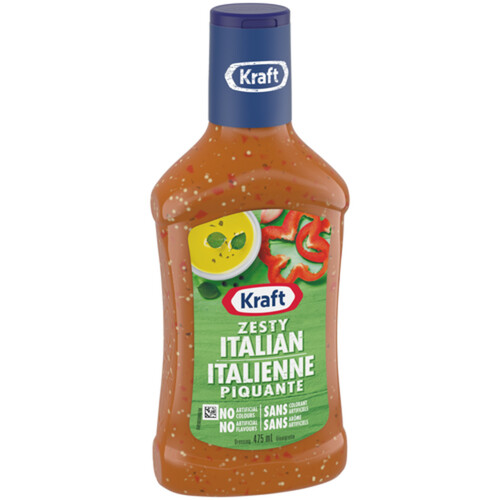 Kraft Salad Dressing Zesty Italian 475 ml