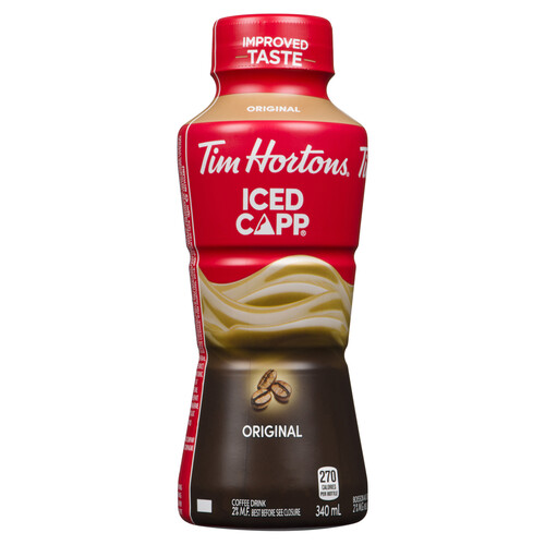 Tim Hortons Iced Cappuccino Original 340 ml (bottle)