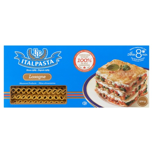 Italpasta Lasagna Pasta 500 g