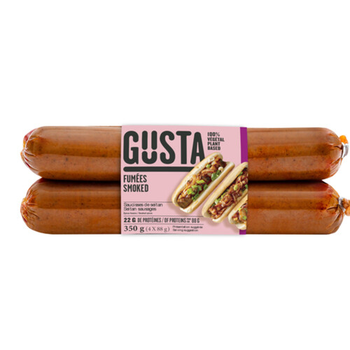 Gusta Vegan Sausage Smoked Spice 350 g