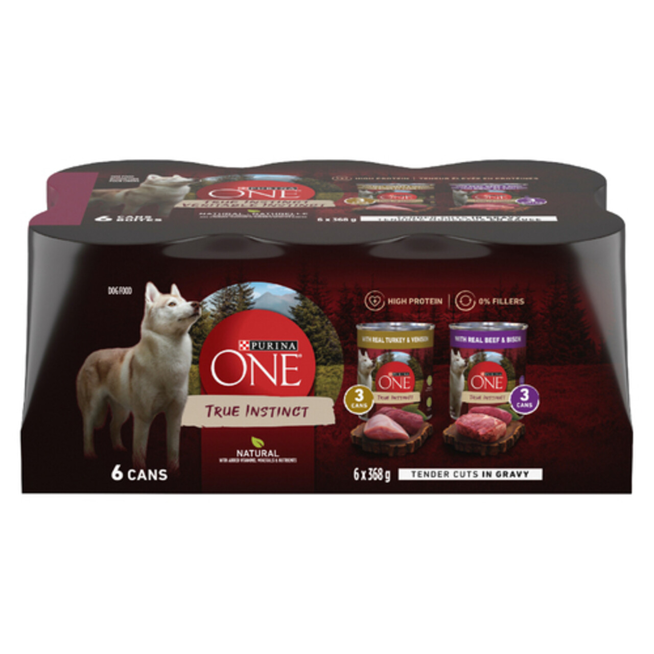 ONE True Instinct Wet Dog Food Variety Pack 2.21 kg Voilà Online