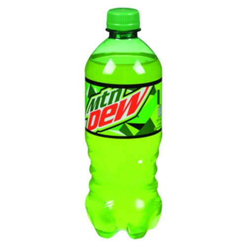 Mountain Dew Soft Drink Ice 591 ml (bottle)