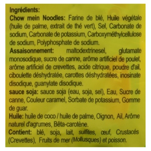 Lucky Me Instant Chow Mein Noodles Kalamansi Citrus 360 g