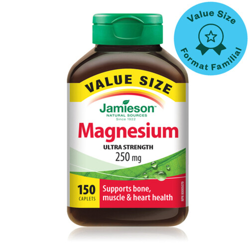 Jamieson Supplement Magnesium Value Pack 150 Count