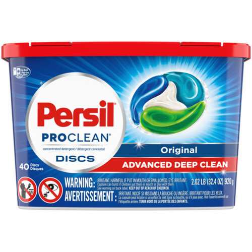 Persil Proclean Laundry Discs Original 40 Discs 1 kg