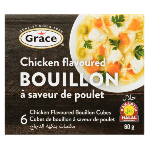 Grace Bouillon Cube Chicken Flavour 60 g