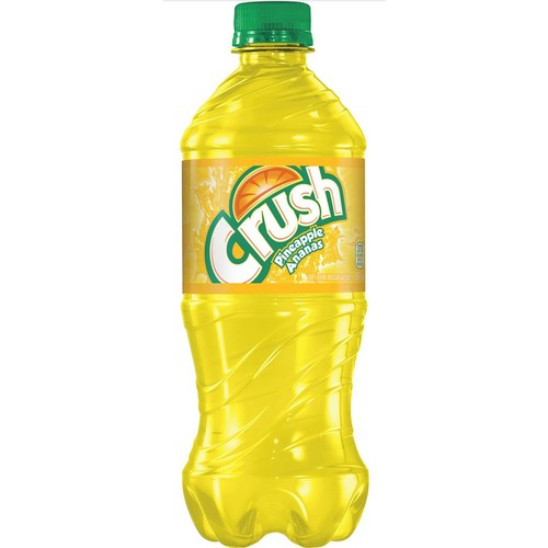 Crush Pineapple Soda 591 ml (bottle)