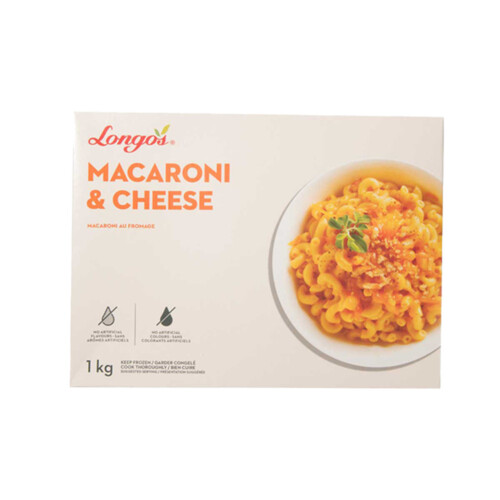 Longo's Frozen Macaroni & Cheese 1 kg