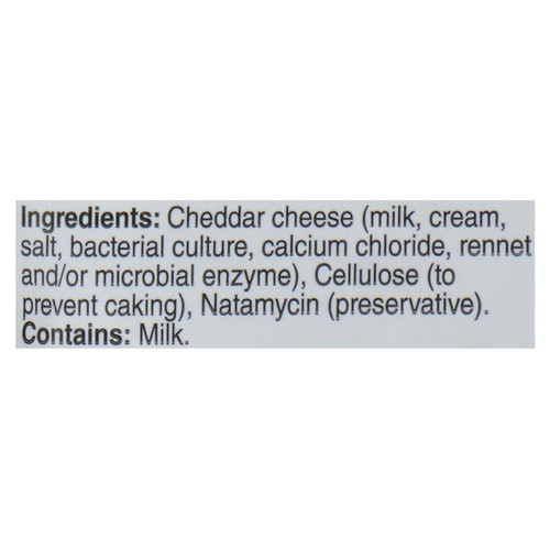 Balderson Shredded Cheese Aged Cheddar 200 g