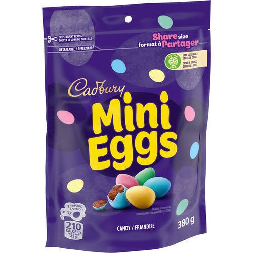 Cadbury Mini Eggs Chocolatey Candy Eggs 380 g
