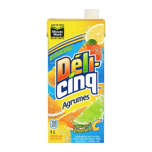 Minute Maid Juice Five Alive Citrus 1L