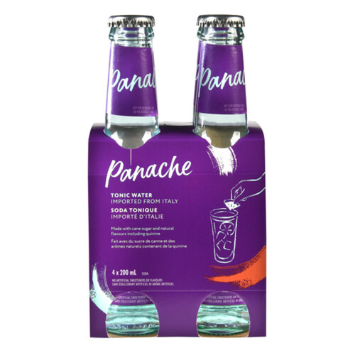 Panache Premium Tonic Water 4 x 200 ml (bottles)