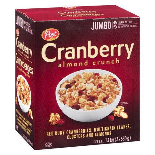 Post Cereal Cranberry Almond Crunch Jumbo 1.1 kg