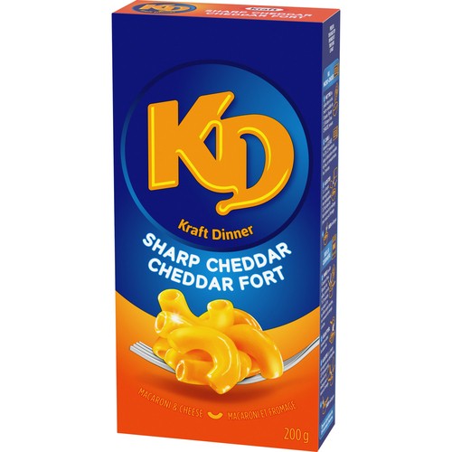 Kraft Dinner Macaroni And Cheese Sharp Cheddar 200 g