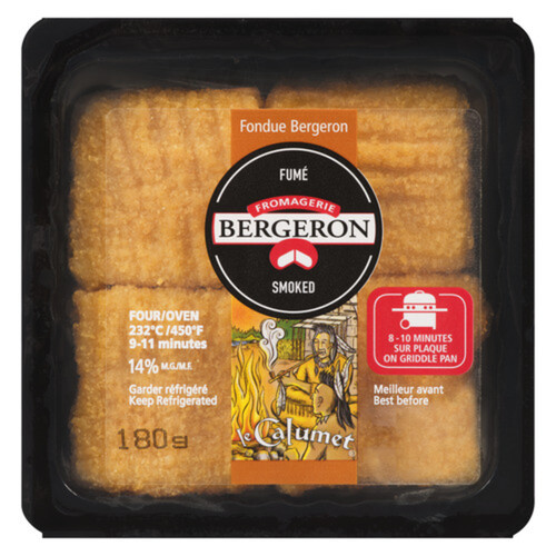 Bergeron Fondue Cheese Smoked Calumet 180 g