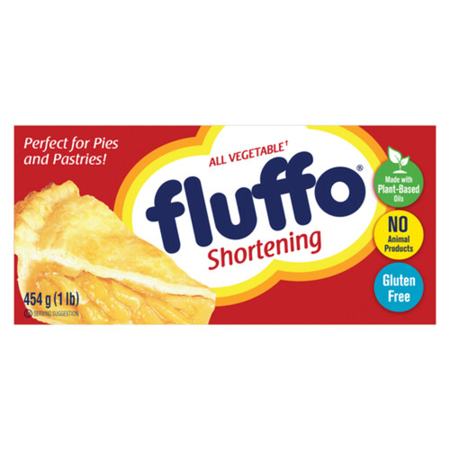 Fluffo Gluten-Free Vegetable Shortening 454 g