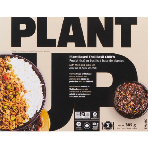 Plant Up Plant Based Frozen Thai Basil Chik'n 385 g