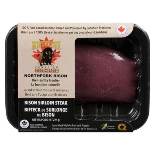 Northfork Sirloin Steak Bison 224 g