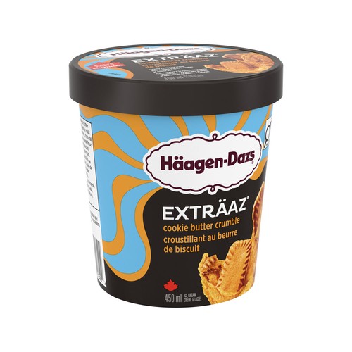 Haagen-Dazs Exträaz Cookie Butter Crumble Ice Cream 450 ml