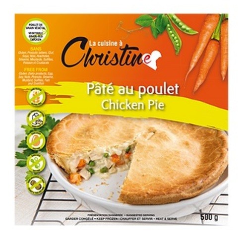 La Cuisine à Christine Chicken Pie 520 g (frozen)