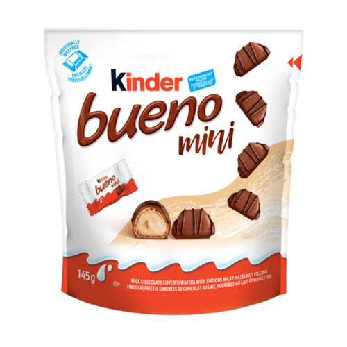 Kinder Bueno Mini Chocolate Hazelnut Filling 145 g