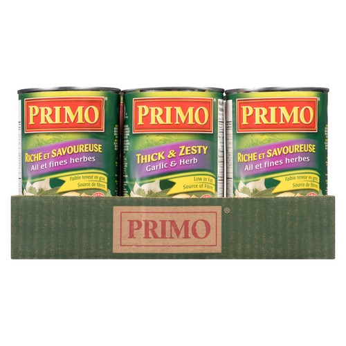 Primo Pasta Sauce Garlic & Herb 6 Pack 680 ml