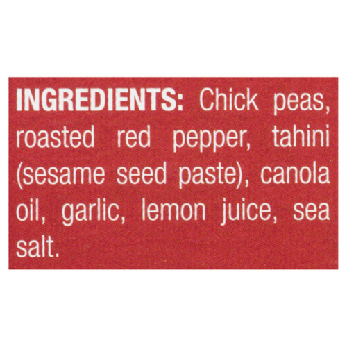 Summer Fresh Vegan Hummus Mini Roasted Red Pepper 4 x 57 g