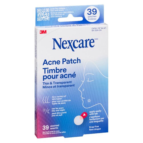 Nexcare Acne Patch Thin & Transparent 1 Pack