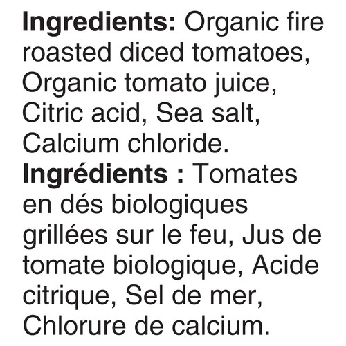 Muir Glen Organic Diced Tomatoes Fire Roasted 796 ml