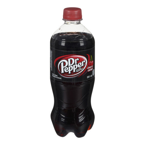 Dr Pepper Soft Drink Cherry 591 ml
