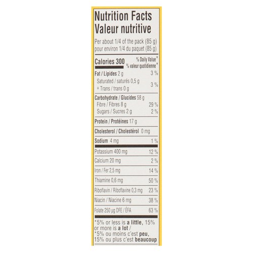 Catelli Protein+ White Pasta Added Protein Spaghetti 340 g