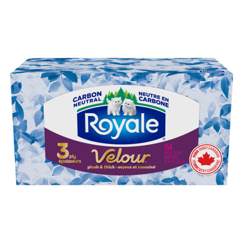 Royale Facial Tissues Ultra 3-Ply 1 Box x 154 Sheets