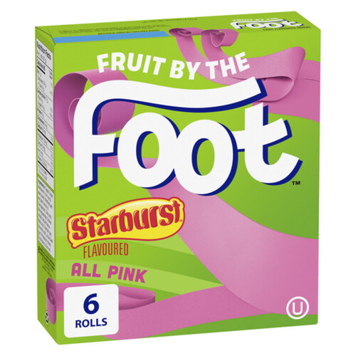 Betty Crocker Fruit By The Foot Gluten-Free Fruit Snacks Starburst All Pink 128 g