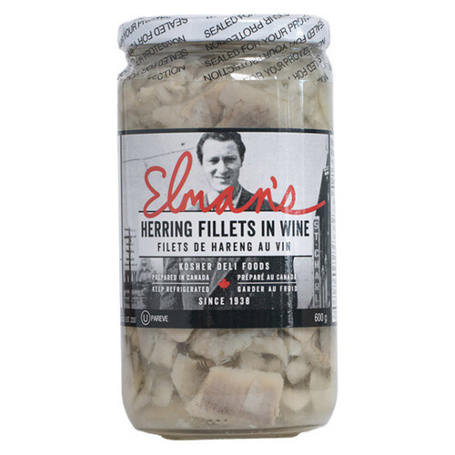 Elman's Herring Fillets In Wine 600 g