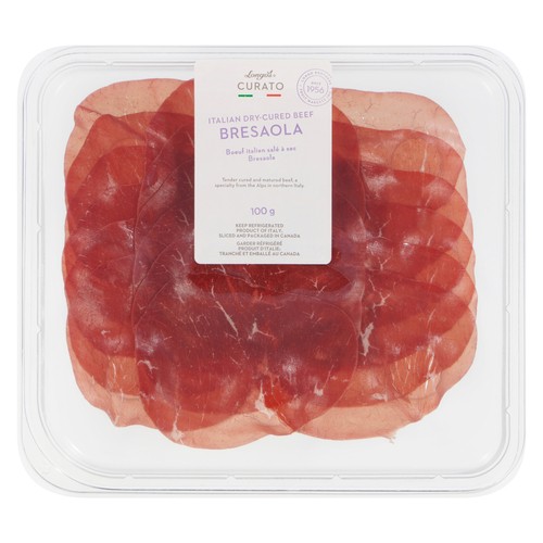 Longo's Curato Braesaola Beef Dry-Cured 100 g