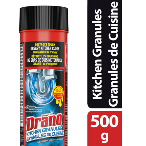 Drano Kitchen Granules Clog Remover 500 g