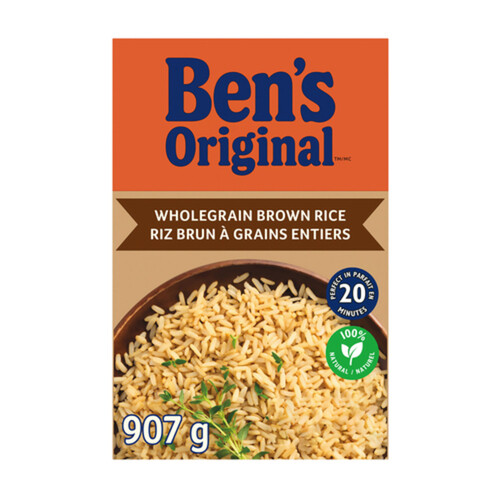 Ben's Original Boxed Rice Whole Grain Brown Rice 907 g