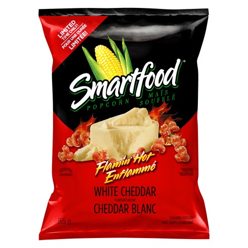 Smartfood Popcorn Flamin' Hot White Cheddar 165 g