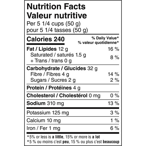 Smartfood Popcorn Creamy Dill 165 g