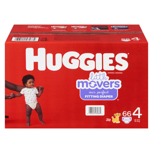 Huggies Diapers Little Movers Size 4 66 Count